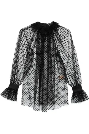 Styland Polka-dot blouse