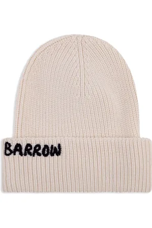 BARROW Embroidered-logo beanie hat
