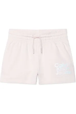 Calvin Klein Logo-printed drawstring shorts