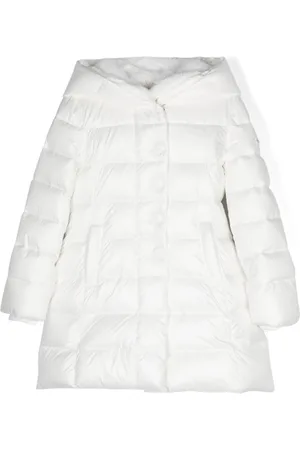 MONNALISA Hooded puffer midi coat
