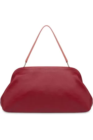 Serafini Lauren leather clutch bag