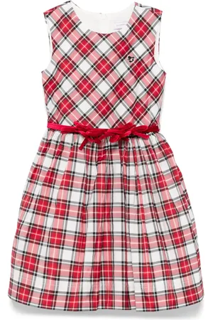 MONNALISA Tartan dress