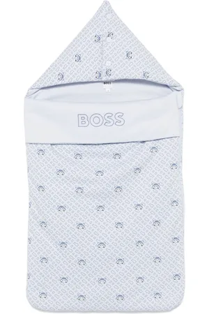 HUGO BOSS Red-Panda-print sleeping bag