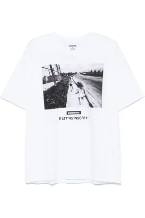 NEIGHBORHOOD X Osamu Nagahama photograph-print T-shirt