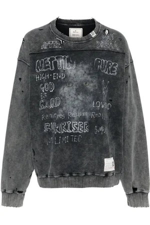 Maison Mihara Yasuhiro Bleached sweatshirt