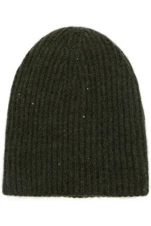 Fabiana Filippi Sequin ribbed beanie