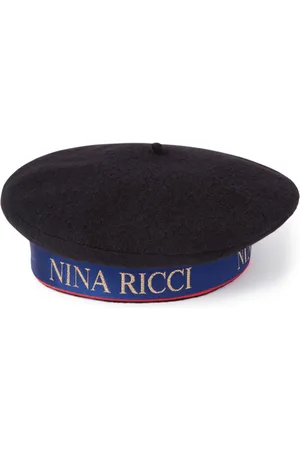 Nina Ricci Logo wool beret