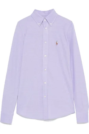 Ralph Lauren Piqu??-weave shirt