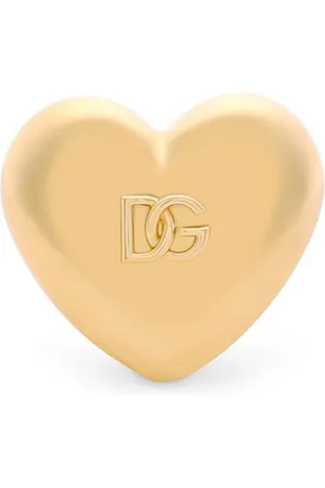 Dolce & Gabbana Logo-embossed heart ring