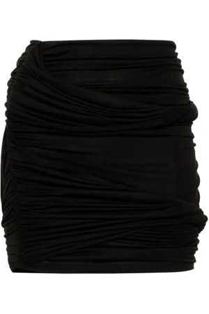 PNK Ruched mini skirt
