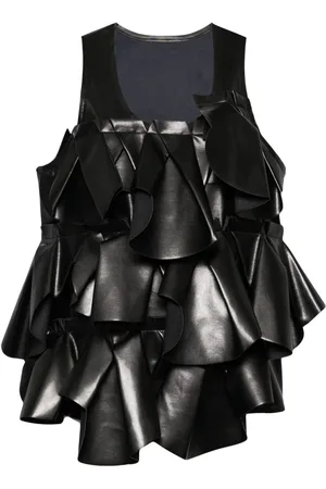 Comme des Garçons Pleat-detail vest