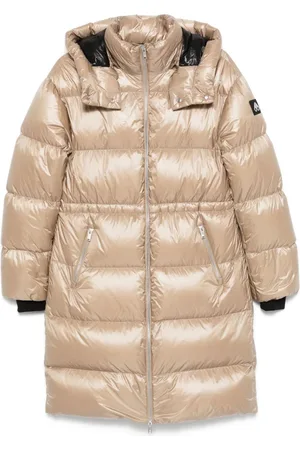 Moose Knuckles Quilted hooded coat