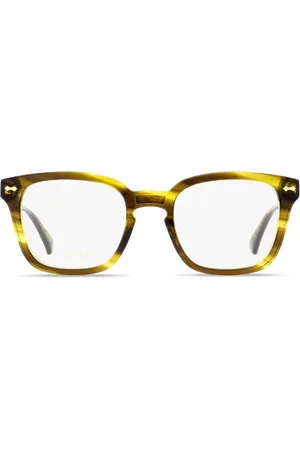 Gucci Tortoiseshell-effect square glasses