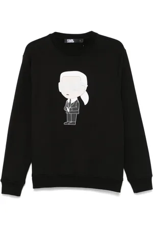 Karl Lagerfeld Ikonik Karl crew-neck sweatshirt