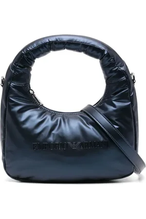 Emporio Armani Logo-lettering shoulder bag