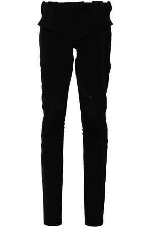 MUGLER Zipped scuba trousers