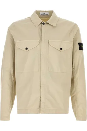 Stone Island Stretch-twill shirt jacket