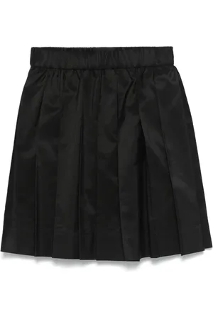 Simone Rocha Elasticated-waist pleated mini skirt