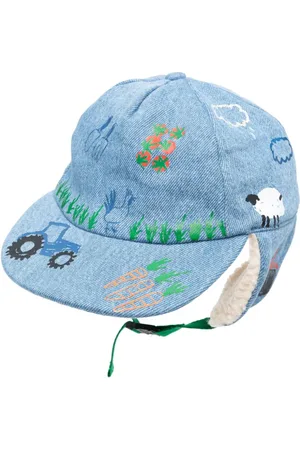 Stella McCartney Farm-printed hat