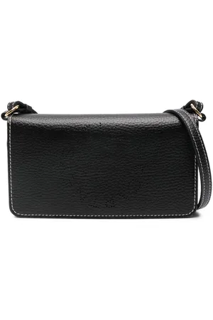 Stella McCartney Logo-perforated crossbody bag
