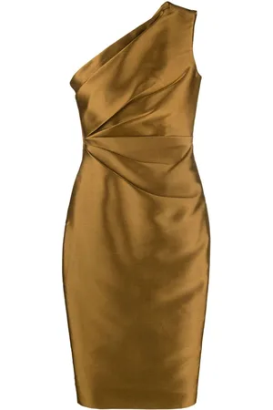 Solace Orla gathered midi dress