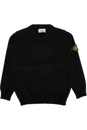 Stone Island Logo-patch sweatshirt