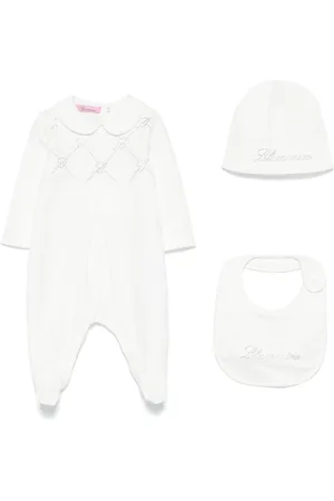 MISS BLUMARINE Rhinestone-embellished pajama