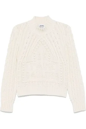 Jean Paul Gaultier Chunky knit high-neck sweater