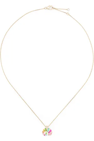 YVONNE LÉON 9kt yellow diamond necklace