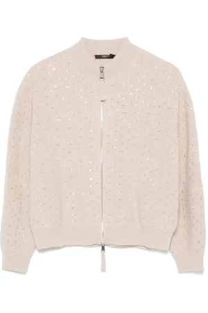 SEVENTY BY SERGIO TEGON Crystal-embellished cardiagn