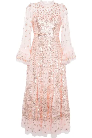 Needle & Thread Fern Ankle Gown
