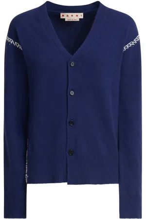 Marni Whipstitch-trim cardigan