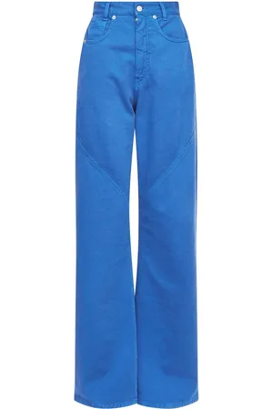 Maison Margiela Mid-rise wide-leg trousers