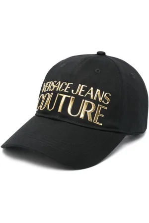 VERSACE Logo-print baseball cap
