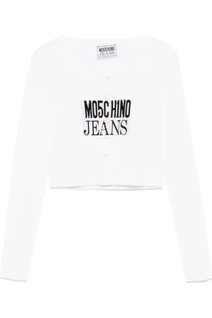 Moschino Logo-jacquard cardigan