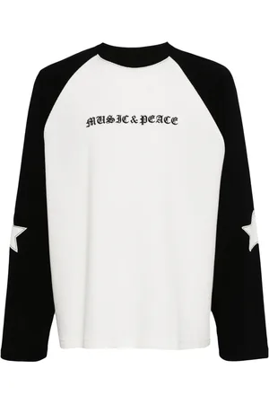 FIVE CM Slogan-embroidered T-shirt