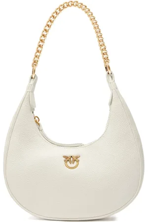 Pinko Love Birds-plaque shoulder bag