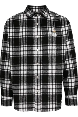 Musium Div. Plaid-patterned shirt