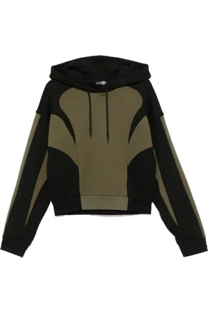 MUGLER Colourblock hoodie