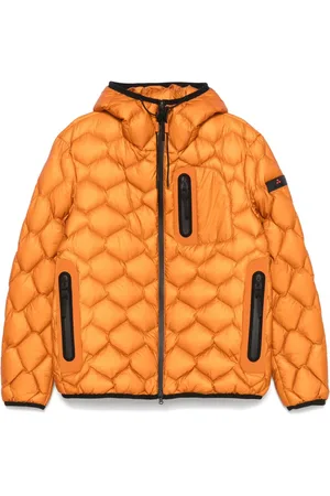Peuterey Geometric-quilted puffer jacket