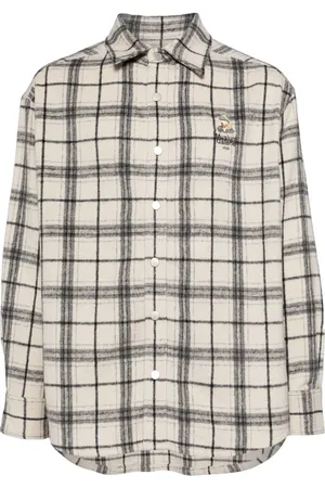 Musium Div. Plaid-patterned shirt