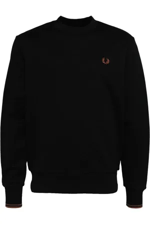 Fred Perry Logo-embroidered cotton sweatshirt