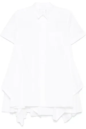 SACAI Poplin mini dress