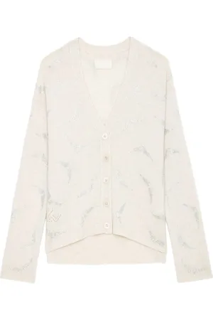 Zadig & Voltaire Mirka Strass Wings cardigan