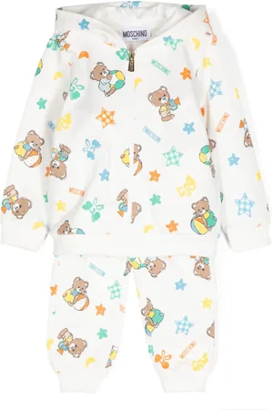 Moschino All-over graphic print tracksuit