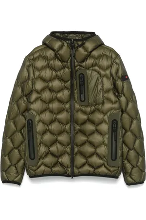 Peuterey Geometric-quilted puffer jacket