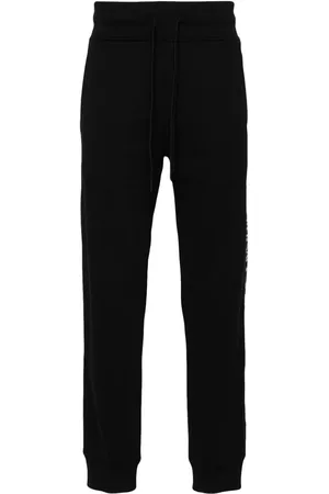 VERSACE Logo-trim cotton track pants