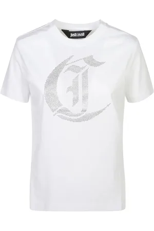 Roberto Cavalli Logo-embellished T-shirt