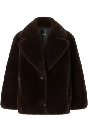 Pinko Alighieri faux fur coat
