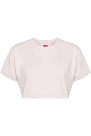 Ground Zero Logo-print cropped T-shirt